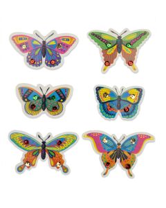 Sequin Butterfly - 6 pack