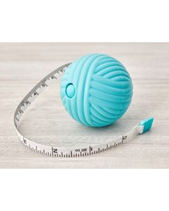 Tape Measure Blue Yarn Ball