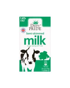 Dairy Pride Semi-Skimmed UHT Milk 1ltr