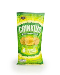Jacobs Crinkley Cheese & Onion PK6