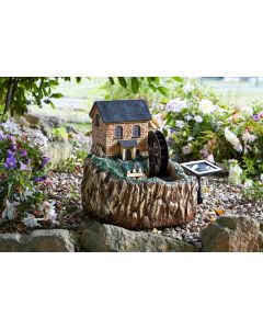 Water Mill Solar Water Fountain