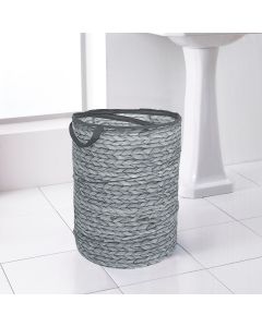 Pop Up Laundry Bin - Hyacinth Grey