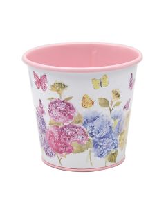 Round Planter Butterfly Blossom 