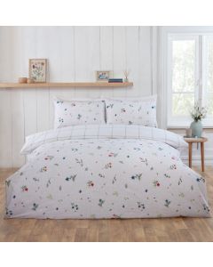 Brushed Cotton Quilt Set - Floral Meadow