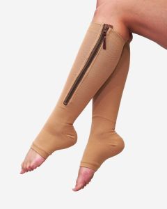 Ladies Compression Socks with Zip - (M/L)