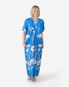 Blue Floral Kaftan