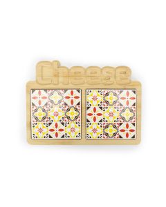 Coloured Tile Cheese Board