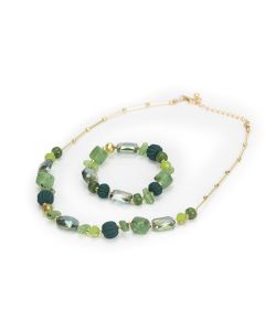 Glass Bead Necklace