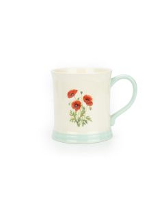 Embossed Mug - Poppy