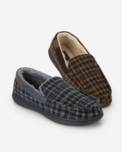 Men's Borg Lined Slipper