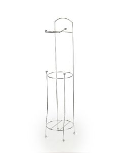Toilet Paper Holder & Storage Stand