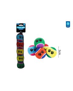 Dog Tennis Balls - Pack of 5