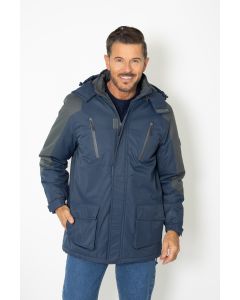 Men's Padded Jacket with Hood