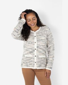 Ladies Mohair Effect Cardigan