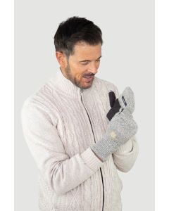 Thinsulate Fingerless Gloves with Mittens