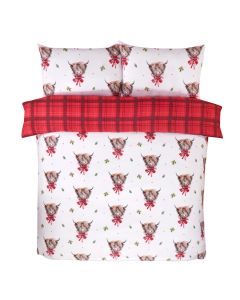 Christmas Duvet Set - Fergus (Highland Cow)