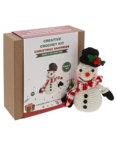 Creative Crochet Kit - Snowman