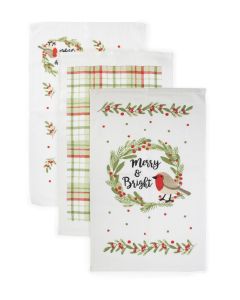 PK3 Tea Towels - Robin