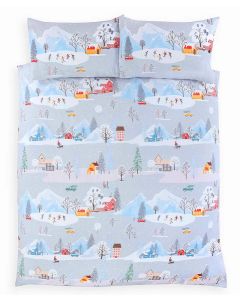 Christmas Duvet Set - Winter Town