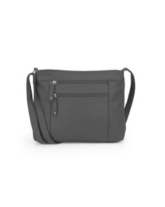 Multi Zip Crossbody Bag