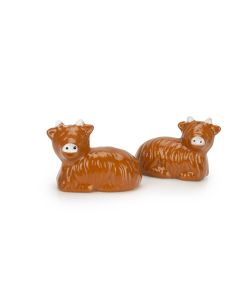 Salt & Pepper - Highland Cow