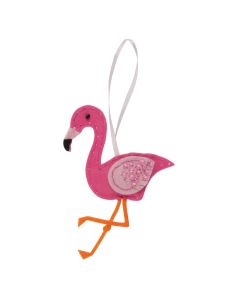 Make Your Own Felt Flamingo
