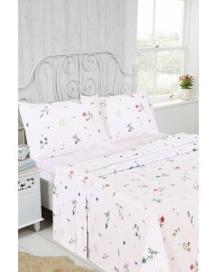 Brushed cotton Sheet Set - Floral Meadow