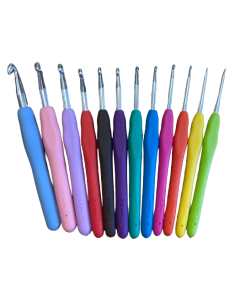 Ergonomic Crochet Hooks PK12
