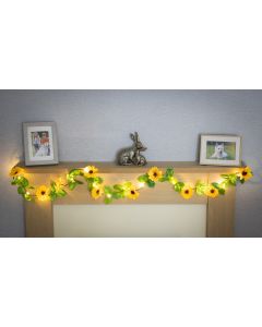Sunflower LED Garland 2m