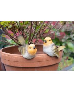 Set of 3 Robin Pot Hangers