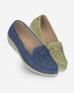 Eliza - Wide Fit Soft Loafer