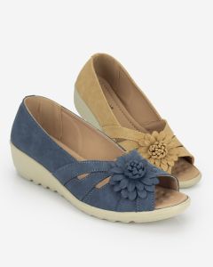 Evelyn-Wide Fit Open Toe Shoe