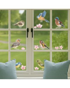 Window Stickers - Garden Birds