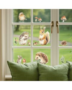 Window Stickers - Garden Animals