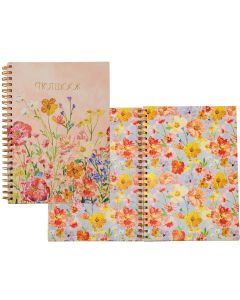 Spiral A4 Notebook - Saffron