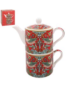 Tea for One - Strawberry Thief / William Morris