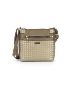 Metallic Quilt Handbag