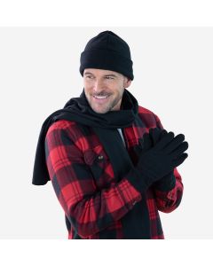Men's Hat and Scarf Set