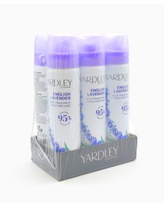 Yardley Body Spray Pack of 6 - English Lavender