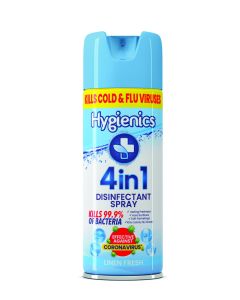4in1 Disinfectant Spray 400ml Linen Fresh