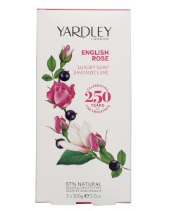 PK3 Yardley Soap - Rose