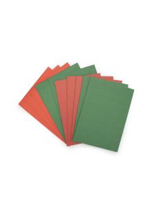 PK5 Cards & Envelopes Green/Red