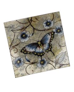 Square Plate – Butterfly 