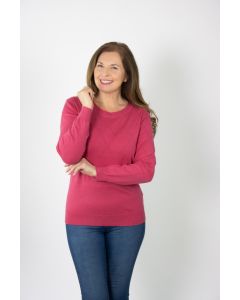Diamond Soft Knit Jumper