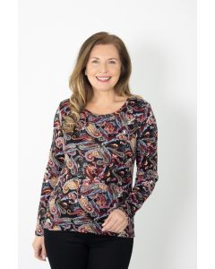 Soft Brushed Long-Sleeve Top