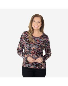 Soft Brushed Long-Sleeve Top