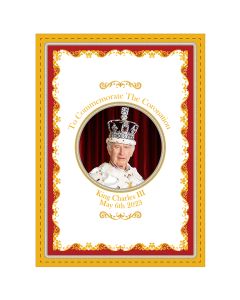King Charles Coronation Tea Towel