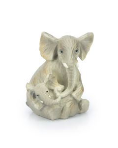 Ellie Elephant & Family Cuddles Ornament