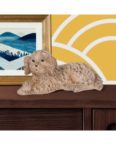 Happy Paws- Cockapoo Lying Ornament