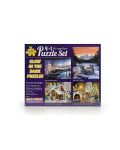 4in1 Puzzle Set - Glow in the Dark